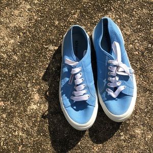 Superga Size 39 or US 9 Blue Sneakers